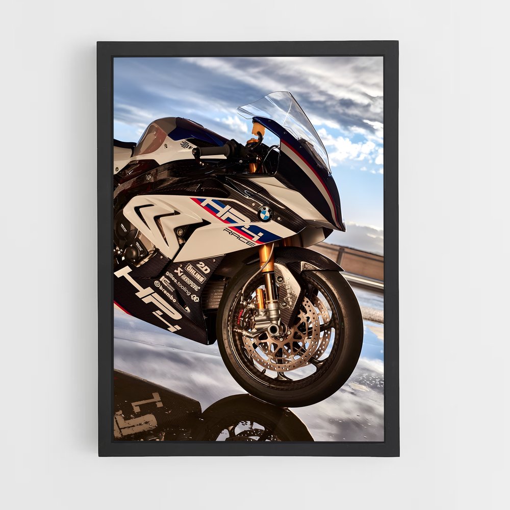 Poster course Hp incroyable – affiche BMW Motorrad (vue 2)